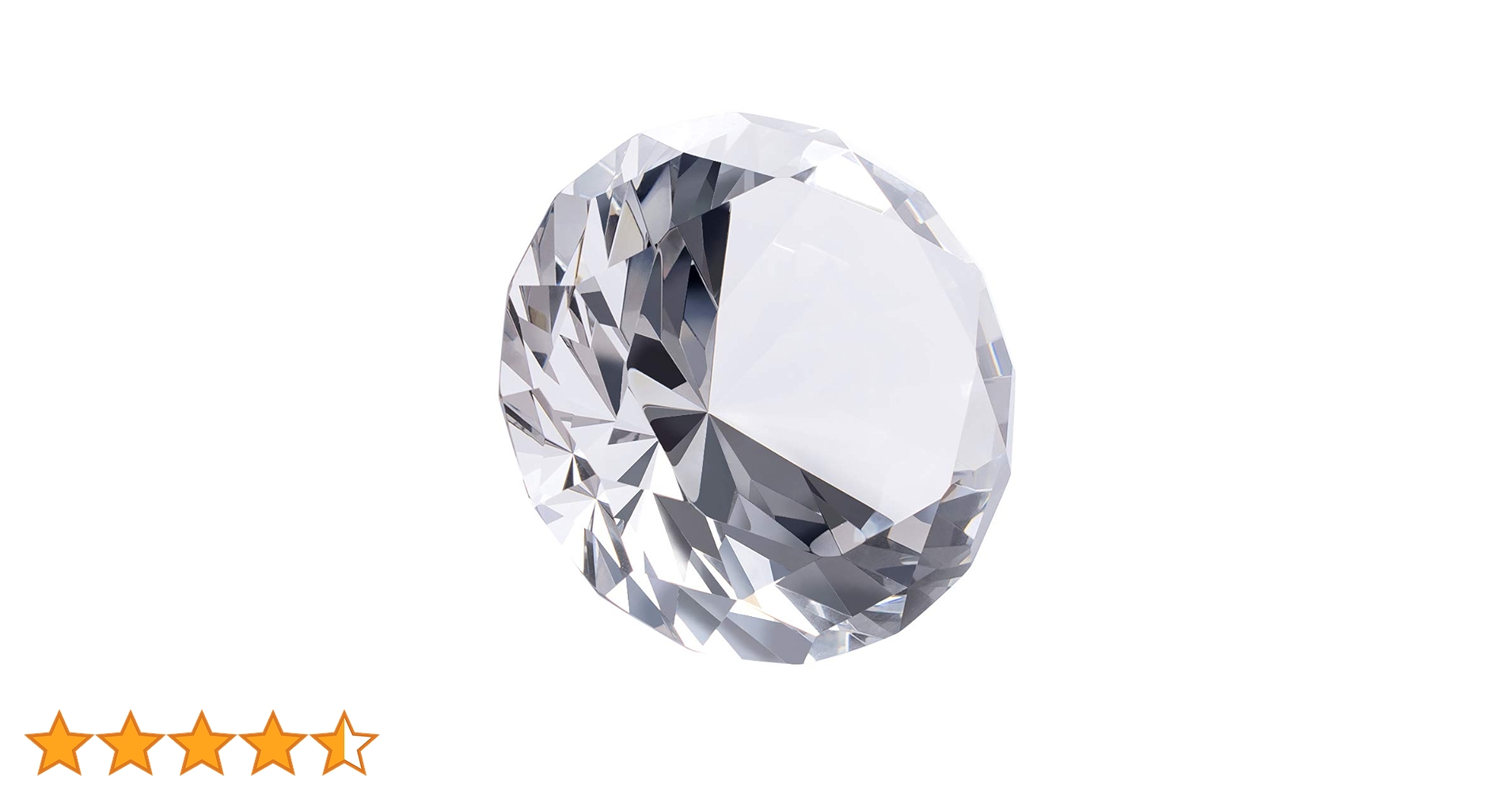 Amazon.co.jp: 多色透明 水晶 ダイヤモンド 100mm ペーパー